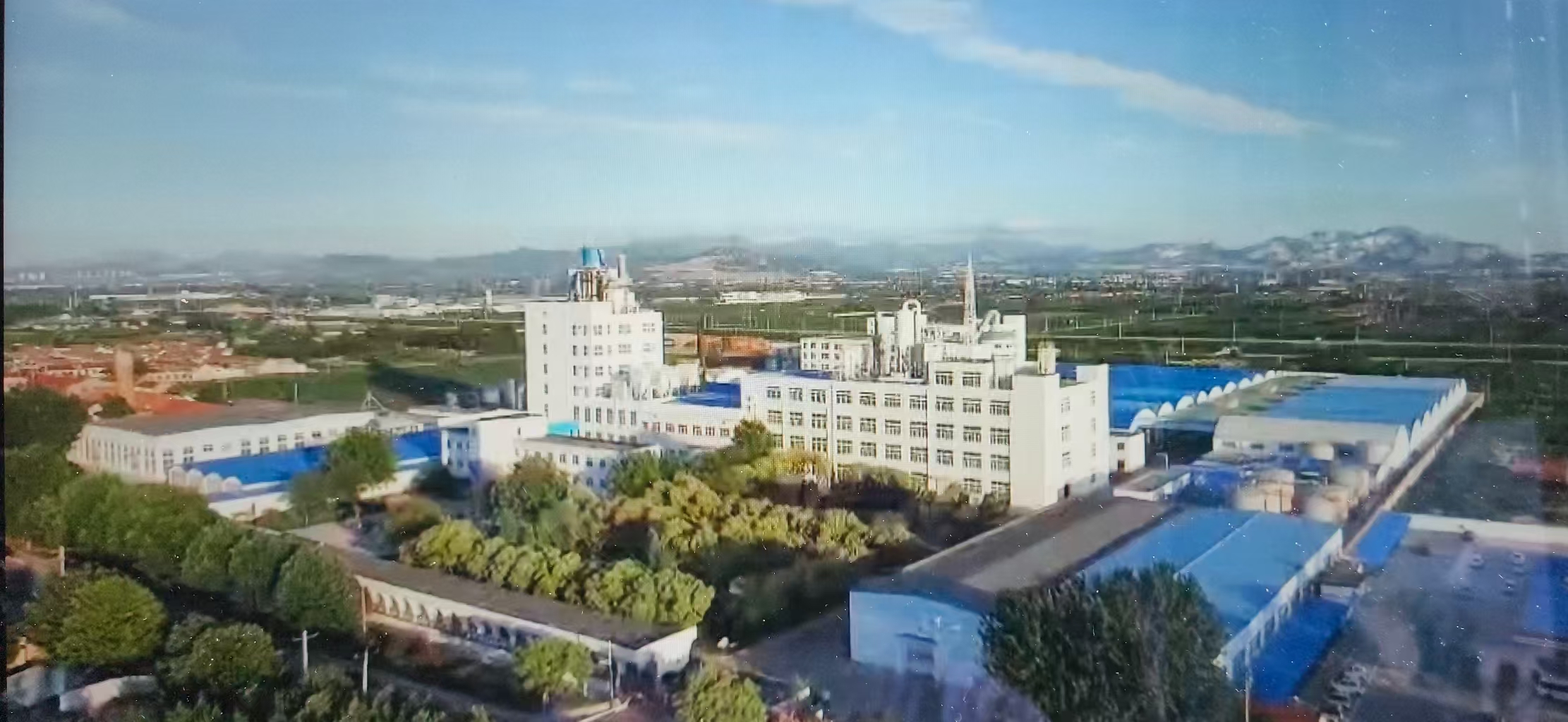 Topseller Chemicals factory aerial view